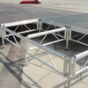 Hot sale portable aluminium outdoor concert stage 16x12ft/4.88x3.66m 0.6-1m