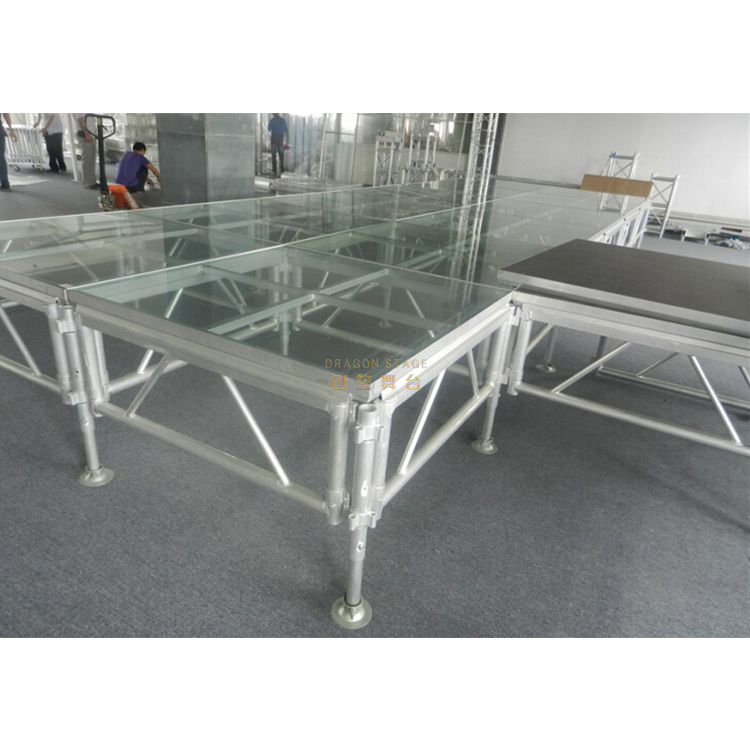 transparent podium stage (172)