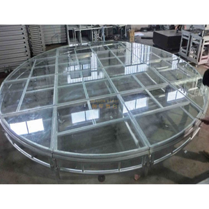 Arena Circular Acrylic Glass Stage Diameter 7m 