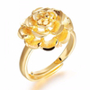 Trendy Latest Low Price Saudi Arabia Gold Finger Ring Designs for Girls