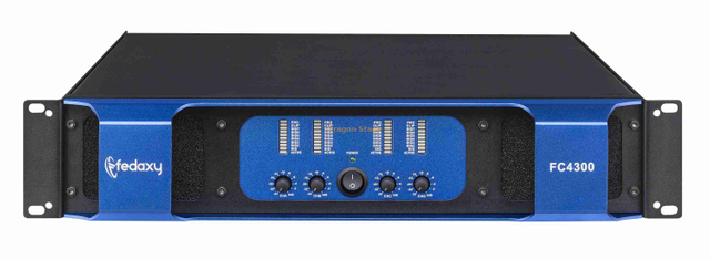 Power Amplifier for Subwoofer Class H 4 Channels 800W Professional Audio 