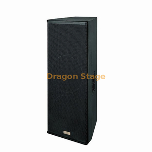 PA system speaker professional sound system for outdoor / indoor event dual 15 inch drivers