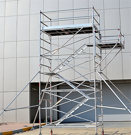 Used Building Construction Aluminum Frame Scaffolding Tower for Sale