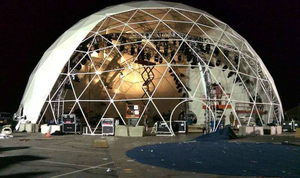 6m Transparent Heavy Duty Geodesic Glamping Dome Tent for Outdoor Event Party Wedding Camping