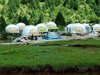 White Crossover Big Dome Tent For Garden Shelter