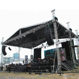 F34 Strong aluminum stage truss which compatible with global truss for sale