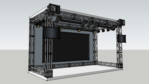Outdoor Stage Roof Truss Dome Roof Truss System for Concert Event