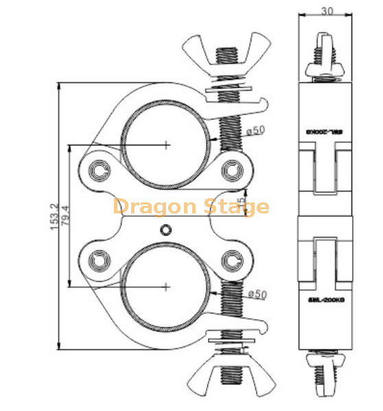 5012 lighting clamp