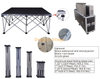 1.22x1.22m 4x4ft Aluminum Foldable Spider Smart Stage, Portable Truss Stage