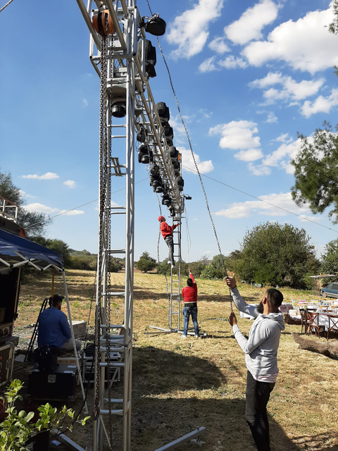 Aluminum DJ Lighting Truss Tower for Indoor Event Wedding