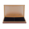 KSA Jeddah season Personalize Luxury Customize Logo Wood Gold Chocolate Coconut Box For Gift