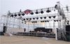 Indian Aluminum Heavy Duty Truss Beam Pillar Aluminum Stage Truss 120x100x40ft 8 legs