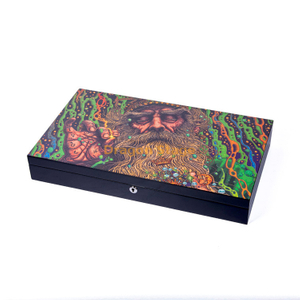 Wooden Box factory customized Custom Private Label 28G Wooden Cigar Weed Stprsge Packaging Box