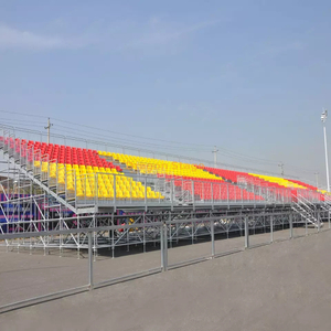 Galvanized Steel Material And Steel Structure Application Steel Structure Bleacher Grandstand Seating