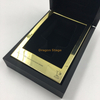 Luxury touch paper perfume box black