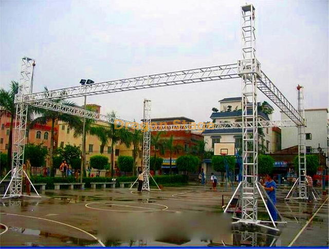 12x12x7m Outdoor Event Truss Aluminum Portable Sound Truss