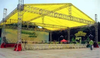 Custom Portable Aluminum Triangle Shape Roof Trusses for Concert Event 24x20x8m