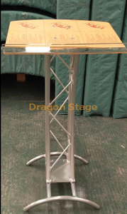 Aluminium Portable Church School Speech Podium Stand Lectern/ Podium / Rostrum for Sale
