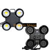 4 Eyes Dual Color Waterproof COB Spectator Light Cob Light Wattage