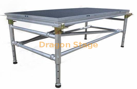 Sc9600 Aluminum Portable Bridge Support Stage 7.32x3.66m Height 0.6-1m