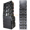 Outdoor Big Concert Speakers System LA-210 (Double 10'' 2way Line array speaker) LA-215B (Double 15'' Subwoofer speaker)