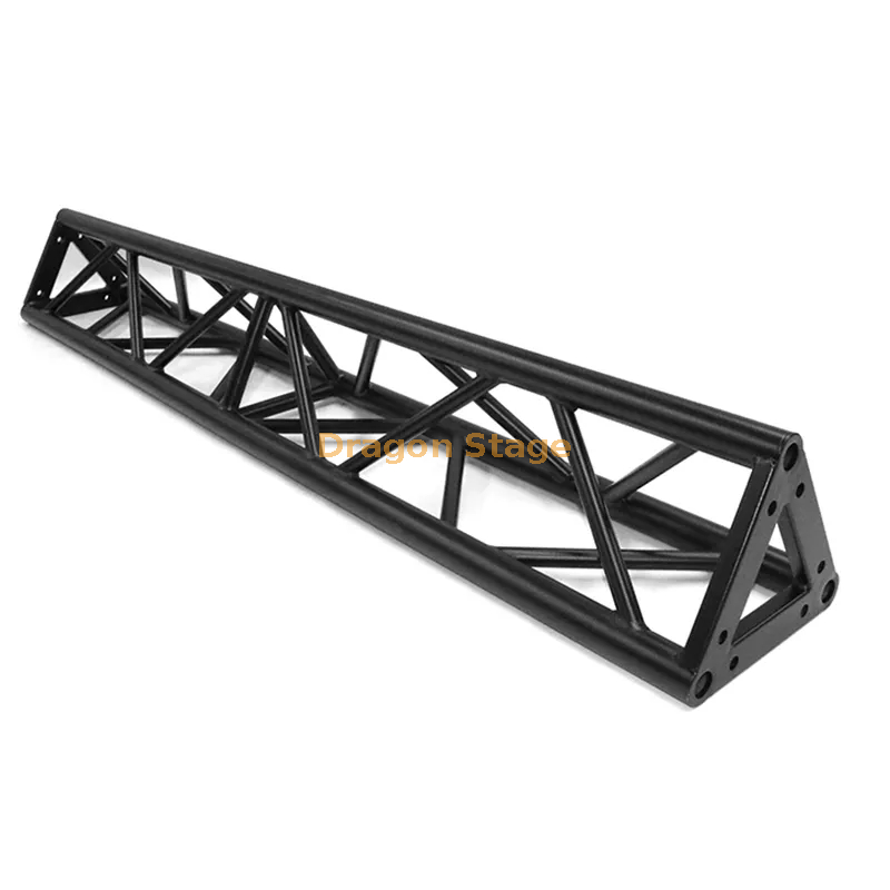 Black Triangular Lighting Truss Black Bolt Truss (3)