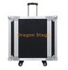 Multifunctional Double Door Transport Aluminum Party Flight Case with Wheels