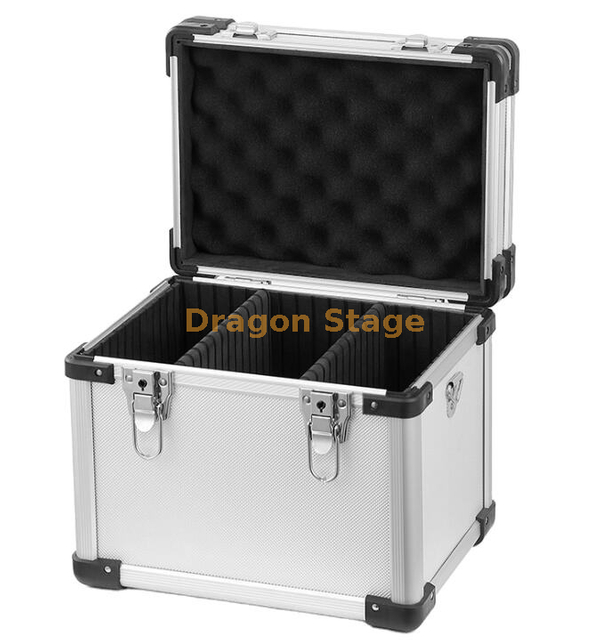 Customized Portable Storage Case Hard Party Carry Aluminum Case With Compartments