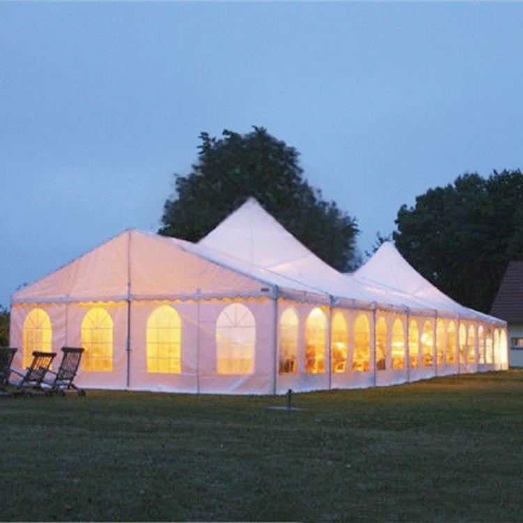 Wedding Event Tent with Clear Covering Canopy Mixed