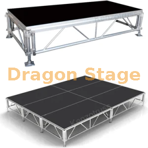 Mobile Adjustable Portable Aluminum Stage Platform 17x8m