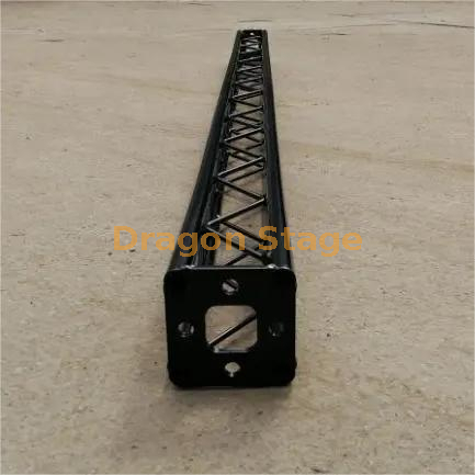 Black mini truss frame size 100mm*100mm for aluminium lighting stage truss