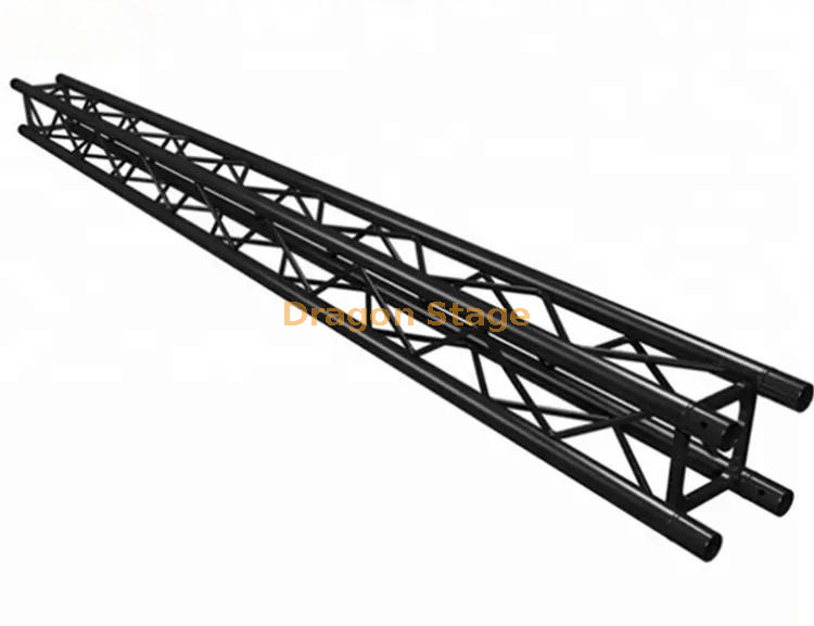 200mm black spigot trade show truss