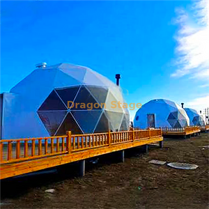 12ft 15ft 18ft Outdoor Camping Houses Hotel Party Dome Tent For Resorts