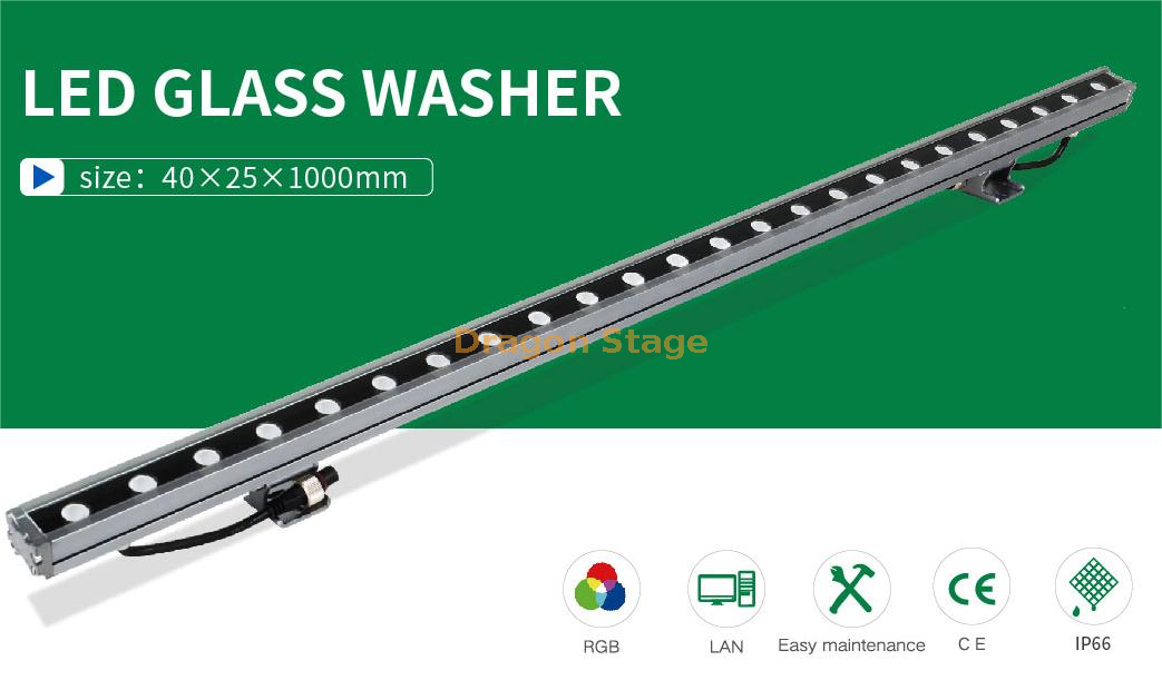 Waterproof Ip66 LED Glass Washer (5)