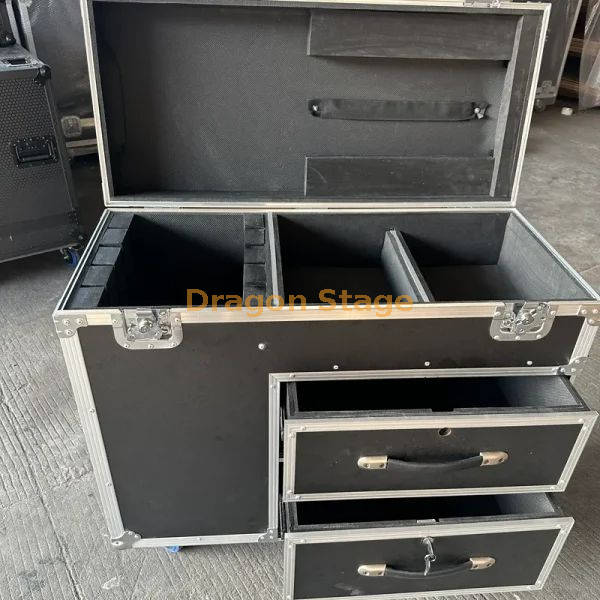 Custom Plywood Banknote Printing Machine Flight Case for Air Delivery