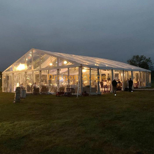 Transparent Wedding Party Tent For 500 People Large Capacity