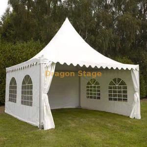 20x20 A Frame High Peak Sunshade White Event Tent with Windows