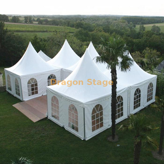 White PVC Cover Party Tent for Outdoor Events and Exhibitions