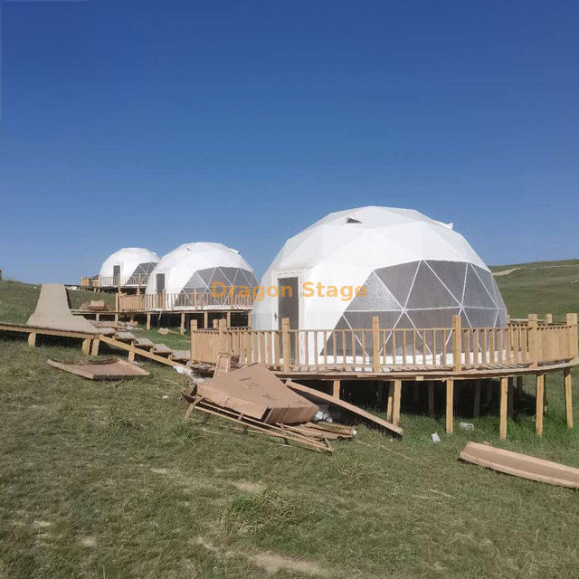 Outdoor Glamping Travel Luxury Event Dome Tent House