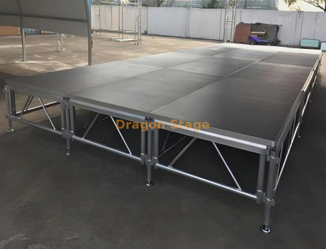 Concert Adjustable Runway / Linear Concert Stage Stage 16x4m with 2 Stairs