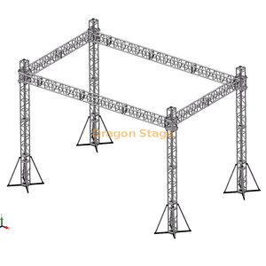 Custom Screw Truss Lighting Frame 9x6x6m