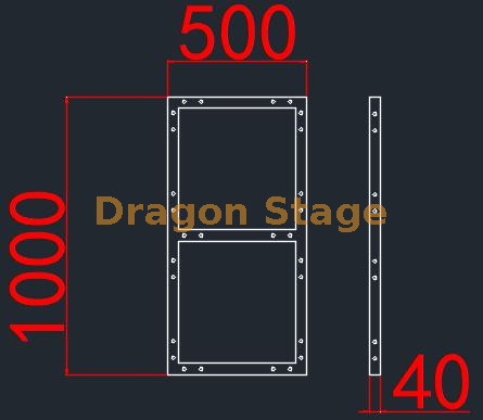 stacking truss frame