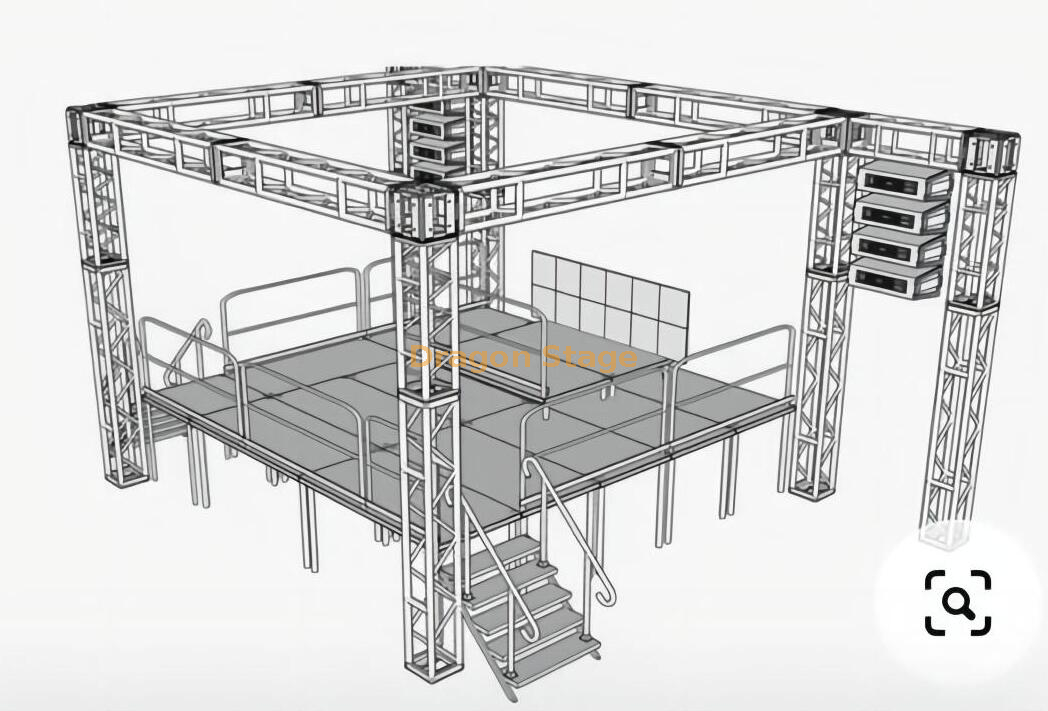 outdoor aluminum stand Line Array Truss (1)