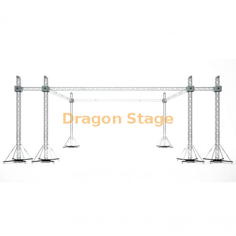 Truss Tower Stage Roofing System with 28x 9.84ft Square Segments Display Truss Package