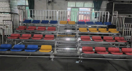 5-Ringlock Auditorium Ringlock Stand Bleacher System for 168 People