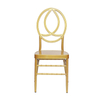 Hotel Wedding Bamboo Chair Metal Restaurant Dining Chair Square Tube Round Back Chair Restaurant Dining Chair Ancient Castle Chair Manufacturer Wholesale