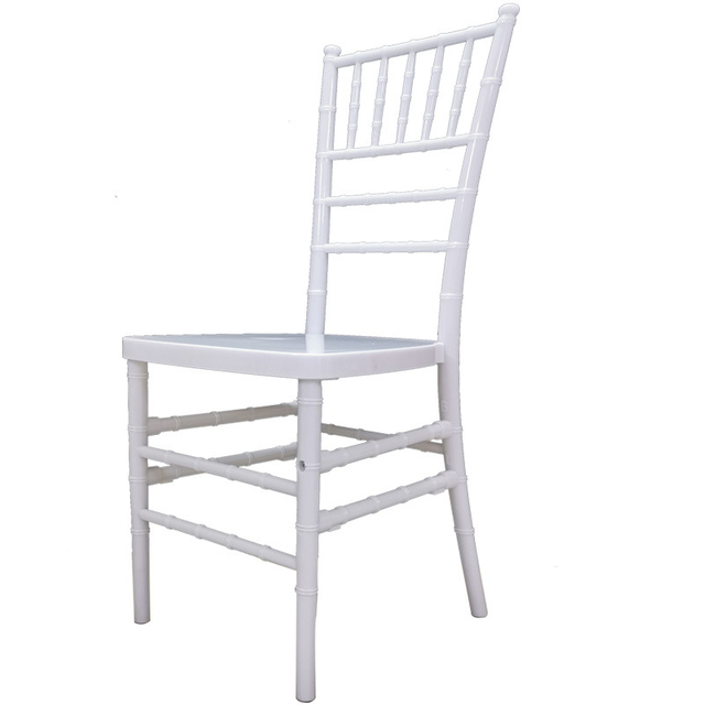 Transparent bamboo chair, white PC resin bamboo chair, acrylic crystal chair, hotel dining chair, wedding bamboo chair wholesale