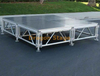 Aluminum Outdoor Stage Platform 4x4ft Stage Podium For Concert 15.86x4.88m