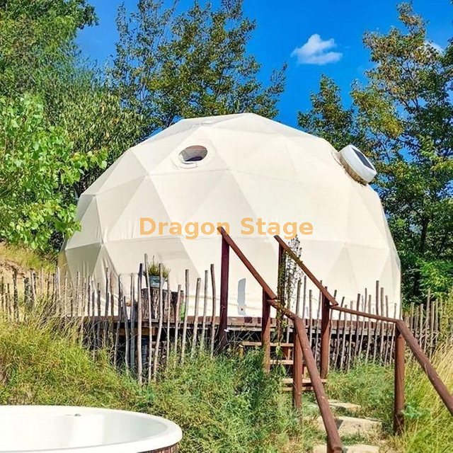 Eco Friendly Event Outdoor 6m Round Dome Tent House for Travel