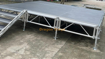 Event Stage Recyclable Portable Stage Platform Truss System 17.08x8.54m